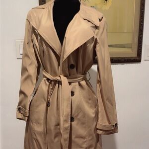 Classic Tan Trench Coat